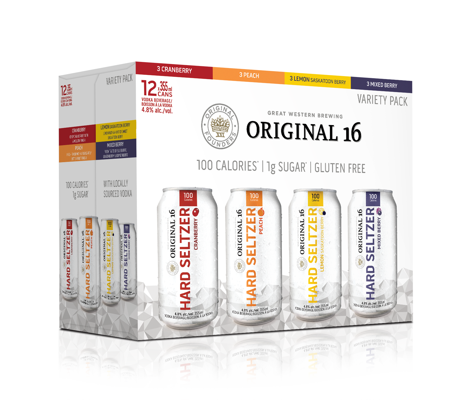 Orignal 16 Hard Seltzer Variety