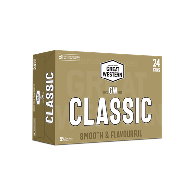 Great West Classic 24pk Can