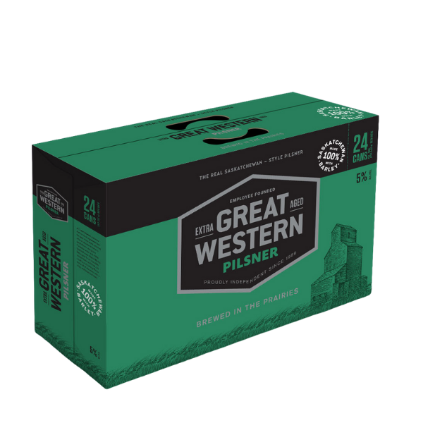 Great West Pilsner 24pk Can