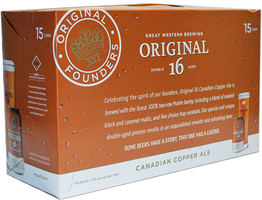 Original 16 Copper Ale Cans