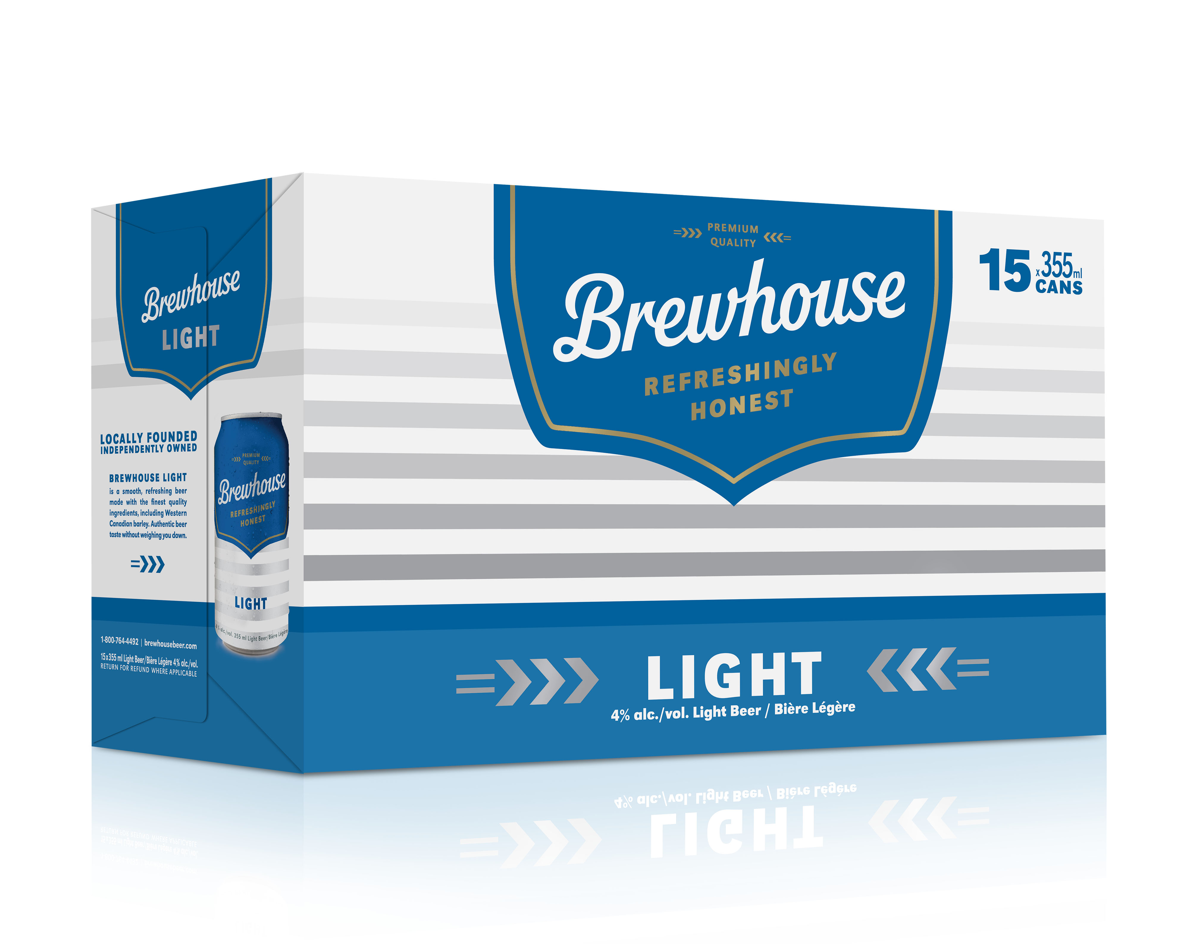 Brewhouse Light Cans
