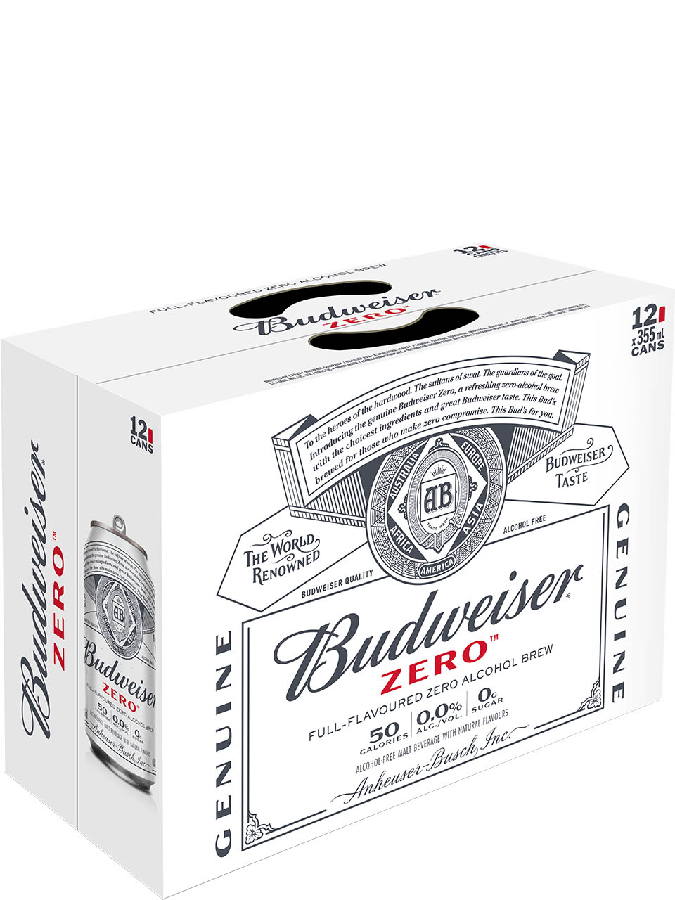 Departments Budweiser Zero
