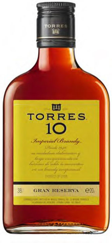 Torres Brandy 10yr 200ml